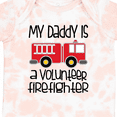 thumbnail image 4 of Inktastic Volunteer Firefighter Daddy Boys or Girls Baby Bodysuit, 4 of 5