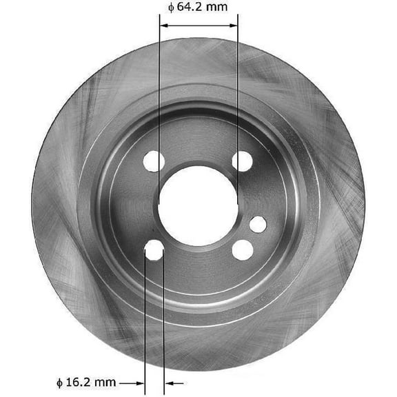 BENDIX PRT5964 Bendix Brake Rotor Fits select: 2013 MINI COOPER ROADSTER, 2006-2012 MINI COOPER