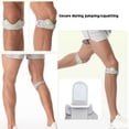 thumbnail image 2 of Zeiwohndc Breathable Knee Support Strap with Adjustable Fit Hiking Knee Stabilizers, 2 of 8