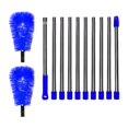 thumbnail image 4 of harayaa 12 Pieces Gutter Cleaning Brush Collection Adjustable Gutter Cleaning Tools with Blue, 4 of 8