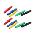 thumbnail image 3 of Banana Plug Adapter, 4mm Female To Female Insulated Banana Coupler 5 Colors  for Electronics, 3 of 8
