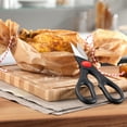 thumbnail image 3 of ZWILLING TWIN Kitchen Shears, Multi-Purpose, Heavy Duty, Stainless Steel Blades, Black, 3 of 3
