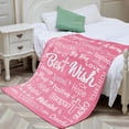 thumbnail image 4 of Christian Get Well Gifts for Women, Inspirational Religious Birthday Gifts Friendship Faith Based Gifts Throws Blanket 50"x60" with Bible Verse Saying, 4 of 5