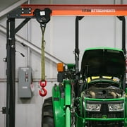 Titan Attachments Telescoping Gantry Crane, 2 Ton Capacity, Shop Lift Hoist