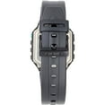 thumbnail image 3 of Casio Unisex Remote Control Stopwatch Wristwatch, Black & Silver, 3 of 3