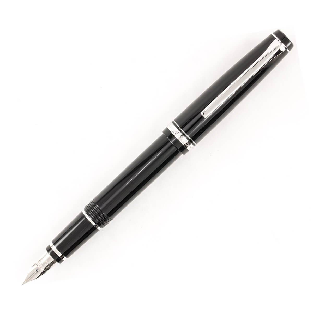 Pilot Falcon Black Fountain Pen - Extra Fine