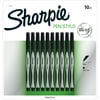 Sharpie Pens, Fine Point, Black, 10 Pack
