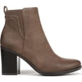 thumbnail image 2 of Naturalizer Women's Jodi Block Heel Ankle Bootie Mushroom Brown 9.5W, 2 of 6