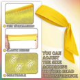 thumbnail image 5 of Paquete de 12 diademas para hombres y mujeres, diademas de karate ninja para niños, bandana elástica ajustable, cintas para el sudor, bandas para el cabello atléticas para deportes., 5 of 5