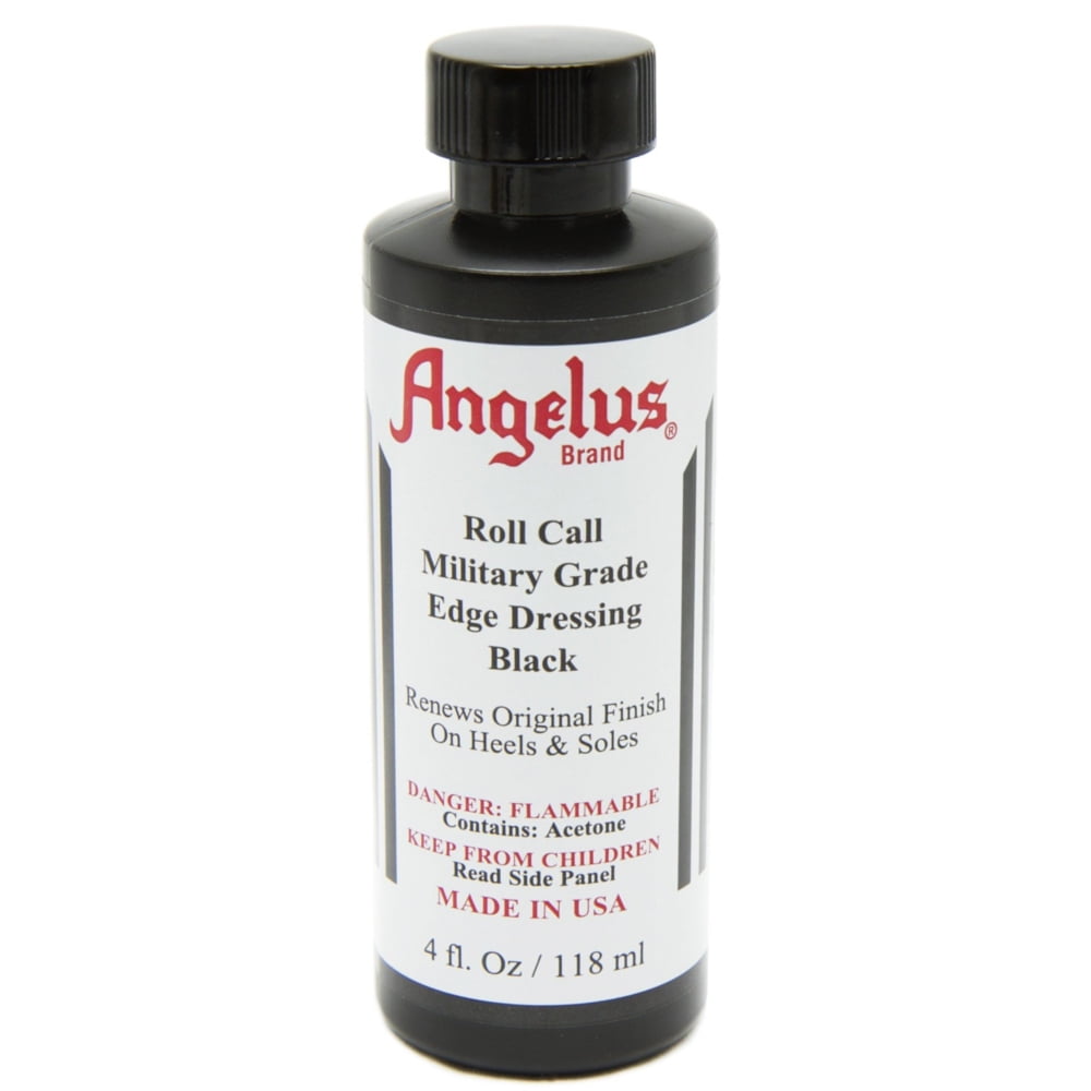 Fiebing's Leather Sole & Heel Edge Dressing, 4 oz, Black finish -  Walmart.com