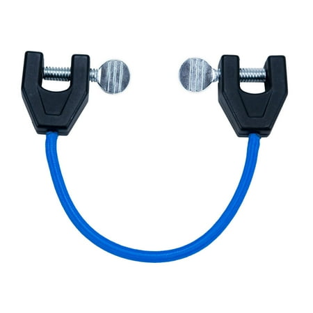 Lucky Bums Kids Easy Wedge Ski Bungee Cord Training Aid, Blue