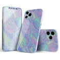 thumbnail image 1 of Design Skinz Iridescent Dahlia v1 Full Body Skin Decal Wrap Kit Compatible with Apple iPhone X/XS (Screen Trim & Back Skin), 1 of 5