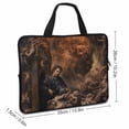 thumbnail image 2 of AWERP Cave Man Laptop Bag Diving Fabric Computer Protective Handle Case 13inch, 2 of 5