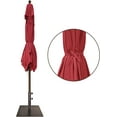 thumbnail image 3 of EliteShade Sunumbrella 6x6Ft Square Market Umbrella with Ventilation,Burgundy, 3 of 7