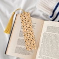 thumbnail image 4 of Kdxio Coffee Bun Hot Dog Print Metal Tassel Bookmarks,Perfect Gift for Art Lovers and Bookworms Metal Bookmarks for Women, 4 of 8