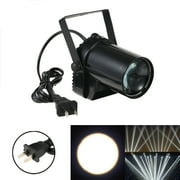 Lixada 3W Mini LED Single Color Beam Pinspot Effect Stage Light for Party DJ Disco