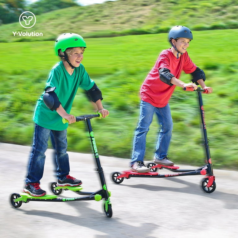 Y フリッカー A1 AIR Yvolution Y Fliker Air A1 GreenSwing Wiggle Scooter for Kids