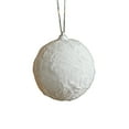 thumbnail image 2 of ABPWLY Christmas Cloth Foam Ball Patterned 8cm Tree Ornament Window Decoration Hanging Ball Scene Decorative Holiday Set 3.14in, 2 of 5