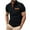 Black, variant on Chiccall Mens Knit Textured Shirts Slim Fit Short Sleeve Collared Button Down Summer Shirts Stylish Navy