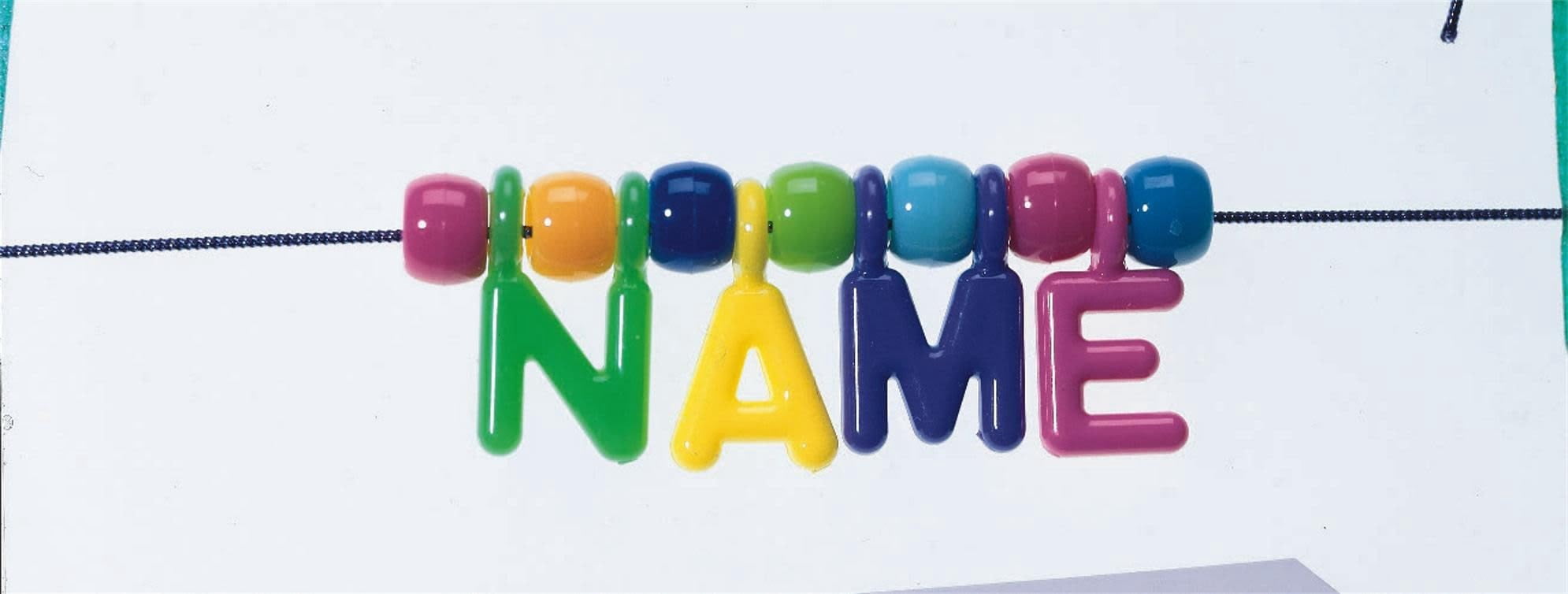 Brite Alpha Charm Beads 1/2-lb Bag