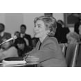 thumbnail image 1 of 24x36 gallery poster, Hillary Clinton presenting her health care plan, September 1993, 1 of 1