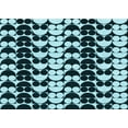 thumbnail image 1 of Ahgly Company Indoor Rectangle Patterned Deep Teal Green Area Rugs, 6' x 9', 1 of 6