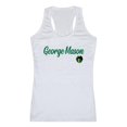 thumbnail image 1 of W Republic 557-221-WHT-04 Women George Mason Patriots Script Tank T-Shirt, White - Extra Large, 1 of 1
