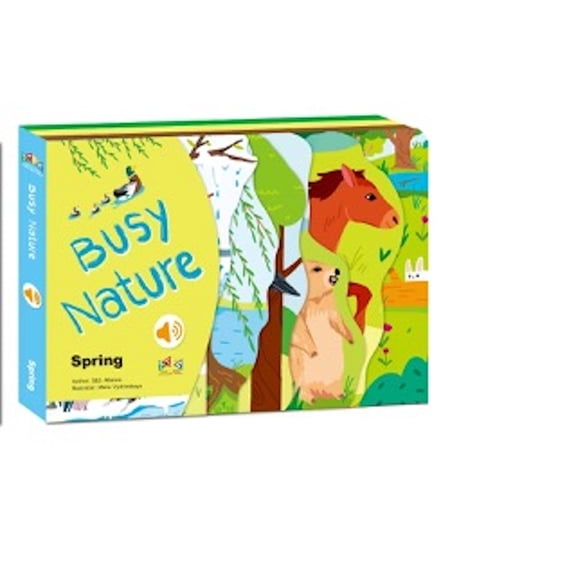 Busy Nature Spring, (Hardcover)