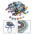 thumbnail image 4 of 200 Pcs Flat Round Evil 10mm Spacer Beads Charms DIY, Full of Beautiful Meaning, 4 of 10