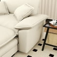 thumbnail image 5 of Lunale Oversized Lounge Chair & Ottoman Set - 48" Cloud Corduroy Accent Armchair for Modern Living/Bedroom, Beige Corduroy, 5 of 9