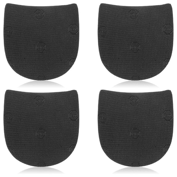 2 Pairs Shoe Repair Rubber Heels, Anti-Slip shoe heel repair kit Cuttable Boot Heel Replacement 1/5 Inch (5 mm) Thick Rubber Heel Replacement for Women Men Boot