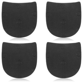 2 Pairs Shoe Repair Rubber Heels, Anti-Slip shoe heel repair kit Cuttable Boot Heel Replacement 1/5 Inch (5 mm) Thick Rubber Heel Replacement for Women Men Boot