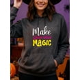 thumbnail image 4 of Casual Chic Motivational Quote Hoodie for Men and Women, Unisex Pullover Hooded Sweatshirt, Comfortable Cotton Poly Blend, Inspirational Everyday Casual Outfit, 4 of 5