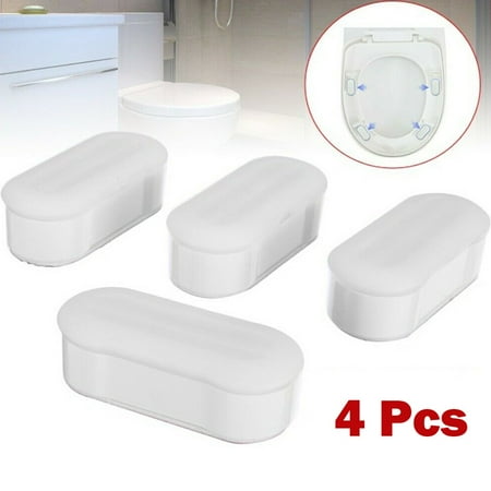 

4pcs Bathroom Hardware Buffer Replacement Bumpers Strong Adhesive Toilet Seats