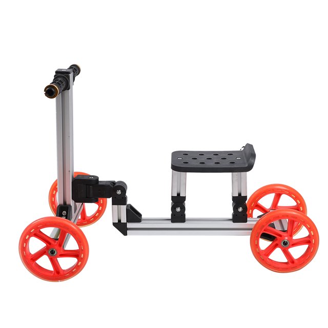 Patinete de Cuatro Patinetes, Patinete de Montaje Libre para niños Patinete de Ruedas Grandes Patinete para niños Funcionalidad versátil