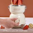 thumbnail image 4 of La Reveuse Personal Size Blender 300 Watts for Shakes Smoothies Seasonings Sauces with 17 oz Cup / 10 oz Mug,Retro Style, 4 of 10