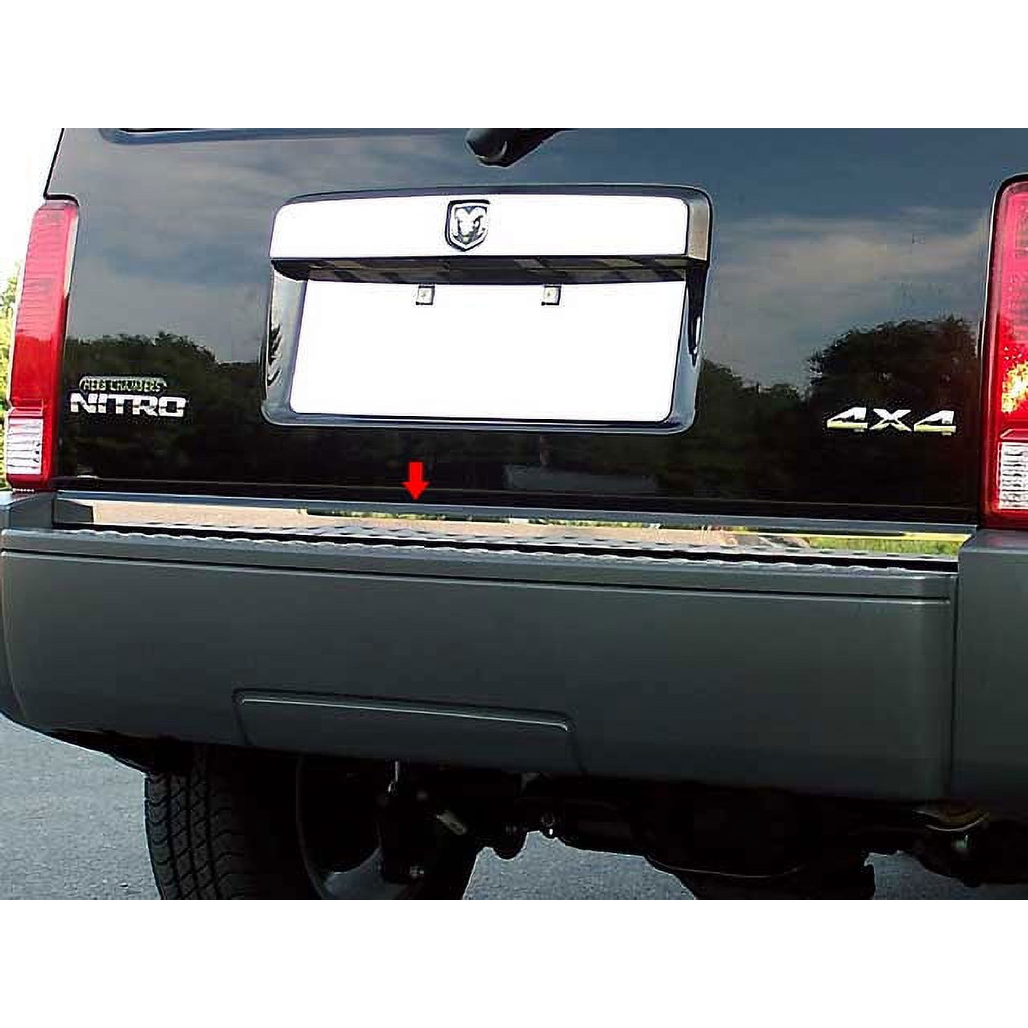 Stainless Steel Rear Deck Accent 1Pc Fits 2007-2011 Dodge Nitro RD47940 QAA