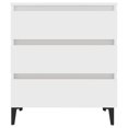thumbnail image 2 of vidaXL Sideboard White 60x35x69 cm Engineered Wood, 2 of 4