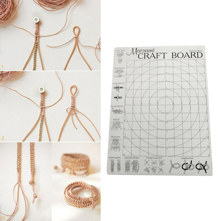 Board for Macrame Craft  Macrame Magic Knots 