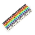 thumbnail image 3 of Clip on Wire Markers 150PCS, Cable Number Labels Colorful Wire Numbering Marker Tube Wire Number Label with Microcomputer Protection Device, for Color Coded Cables, 3 of 7