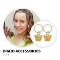 thumbnail image 3 of Miangastore Braid Decorations Hair Butterfly Zinc Alloy 20Pcs 1.02X0.55X0.04In, 3 of 8