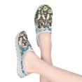 thumbnail image 6 of Chririnla Pug Dog Daisy Flower Mules for Women Slip On Sandals Mesh Breathable Backless Clogs Comfortable Slippers Indoor Outdoor, 6 of 7