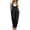 Black, variant on QQZ Wide Leg Jumpsuit For Women, Sleeveless Palazzo Flow Womens Overalls Flowy Pants Outfit For Daily Beach Outfits