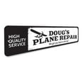 thumbnail image 3 of Plane Repair Novelty Decor, Metal Wall Sign - 4x18 Inches, 3 of 4