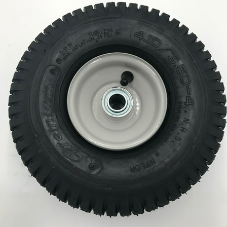 Hoosier 4.10x3.50-4 2-Ply Lawn Mower Tire