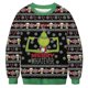 thumbnail image 1 of Funny 3d Print Sweater Men Women Ugly Christmas Sweaters Jumpers Tops Holiday Party Pullover Hoodie Sweatshirt - Grinch Merry Whatever, 1 of 2