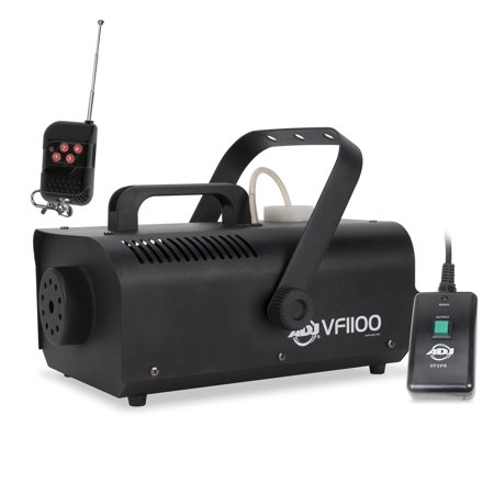 American DJ VF1100 850W 1 Liter Medium Size Mobile Smoke Fog Machine w/ (Best Fog Machine For Dj)