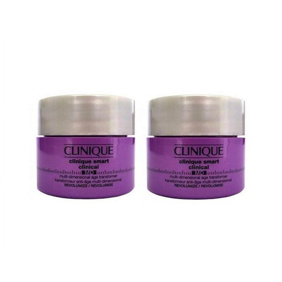 2 x CLINIQUE Smart Clinical MD Multi-Dimensional Age Transformer - Revolumize, 0.5oz / 15ml x 2 = 1oz / 30ml