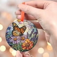 thumbnail image 4 of Butterfly11 Christmas Ornament, Ceramic/Acrylic Ornament, Keepsake for Mother’s Day, Valentine’s Day Decoration, Festive Gift Ornament, Commemorative 2025, 4 of 5