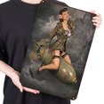 thumbnail image 2 of Placa Metal Vintage Pintura Hierro Rectangular Pared 30x40cm, 2 of 9